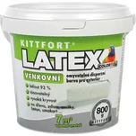 Kittfort Latex venkovní 800 g bílý