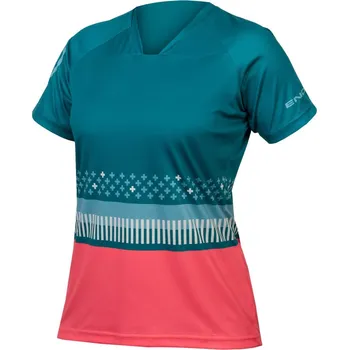 Cyklistika Dámský cyklistický dres Endura SingleTrack Print T LTD GS vel.S