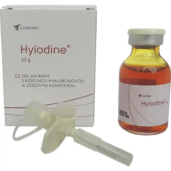 Krytí na ránu HYIODINE 22g (dezinfekce hnisající rány)