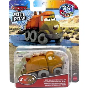 Hračka Disney Pixar Cars Color Changers 2 v 1 BABY QUADROTORQUOSAUR, Mattel HMD68