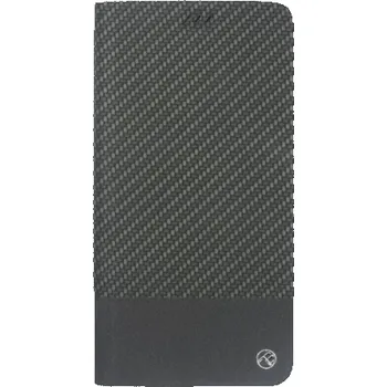 Pouzdro na mobilní telefon Tellur Book Case Carbon for iPhone XS MAX black