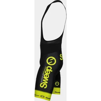 Cyklistické kalhoty SWEEP CYKLISTICKÉ KRAŤASY ELITE 75 CYKLO-K011A ČERNO/ŽLUTÉ FLUO Varianta: XS