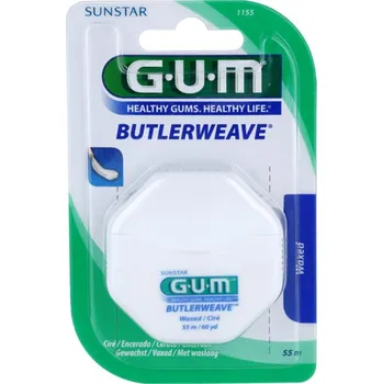 Zubní nit Sunstar GUM Butlerweave G1155MA 55 m