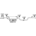 MTS Zadní tlumič výfuku 0196670