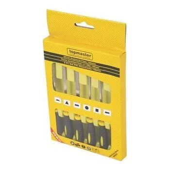 Top Master Pro Pilníky diamantové 140mm sada 6ks TMP - TM-360514