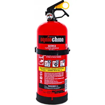 Hasicí přístroj Hasící přístroj práškový A,B,C 2kg s věšákem a manometrem