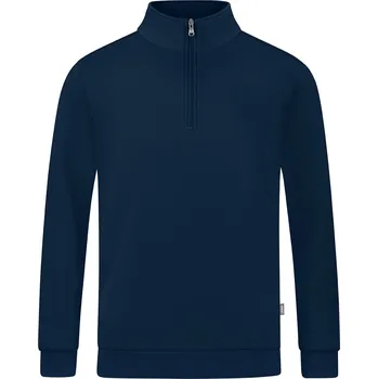 Pánská mikina JAKO Mikina kr. zip Organic vel. L, navy