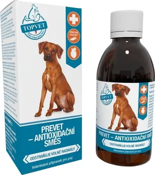GREEN IDEA Topvet Prevet antioxidační směs pro psy 200 ml