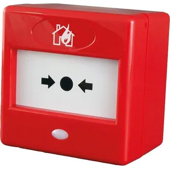 Poplachová siréna FP3/RD Tísňový hlásič - požár (Mechanický tísňový hlásič - červený (požár))