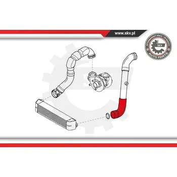 SKV Hadička plnicího vzduchu 24SKV607