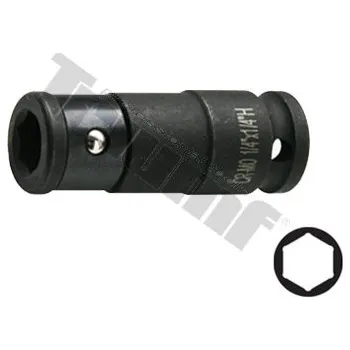 Bit Adaptér kovaný 1/4" vstup na 1/4" bity, délka 35 mm