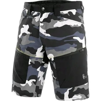 Pánské kraťasy CXS Dixon kraťasy šedé/bílé Velikost: XL