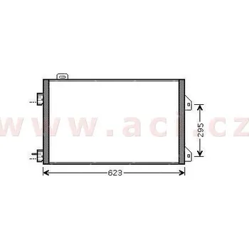 Sušič klimatizace 10/03- chladič klimatizace bez sušičky 1.5DCi [585*405*16]