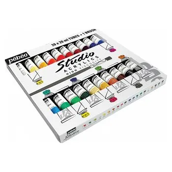 Speciální výtvarná barva Sada akrylových barev Pébéo 20x20ml (Sada akrylových barev Pébéo 20x20ml)