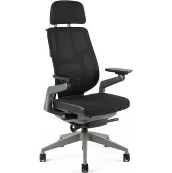 Nábytek Kancelářská ergonomická židle KARME MESH — více barev Office Pro Černá A10