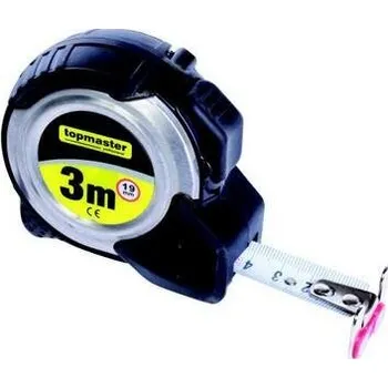 metr Top Master Pro Metr svinovací s dvojitou brzdou kovové tělo 10m х 25mm TMP - TM-260609