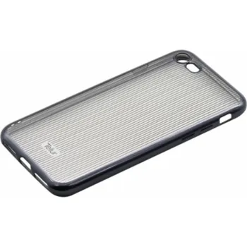 Pouzdro na mobilní telefon Tellur Cover Silicone for iPhone 7 Vertical Stripes black