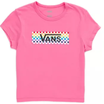 Chlapecké tričko Triko Vans Girls Check Tangle Baby azalea pink L
