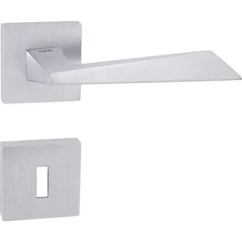 Dveřní kování TI - CAIRO - HR 2731Q rozety BB, klika/klika OCS - Chrom broušený (96)