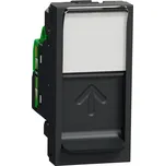 NU341454 Unica - Zásuvka datová 1xRJ45 Kat.6 UTP, 1M, Antracit