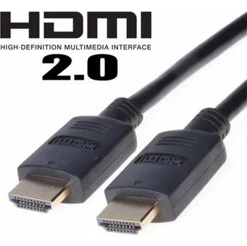 Video kabel PREMIUMCORD Kabel HDMI 2.0 High Speed + Ethernet, zlacené konektory, 7,5m