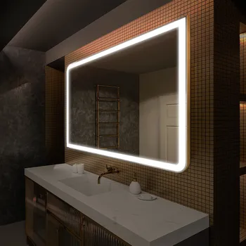 Zrcadlo Koupelnové zrcadlo s LED podsvícením L146