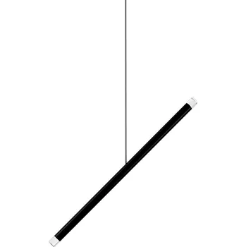 Lodes A-tube Nano Duo, černé závěsné svítidlo, 2x1W LED 2700K, 50cm