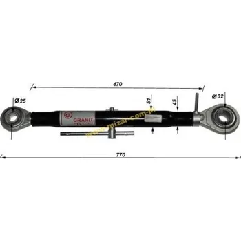 Tažné zařízení Třetí Bod Ursus 1012 1014 Kat. 2-3 M36x3 88450999 AGTECH 14024