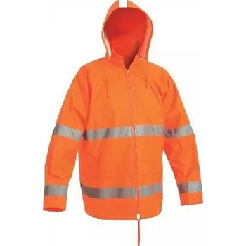 pracovní bunda Reflexní nepromokavá bunda GORDON, oranžová 302119