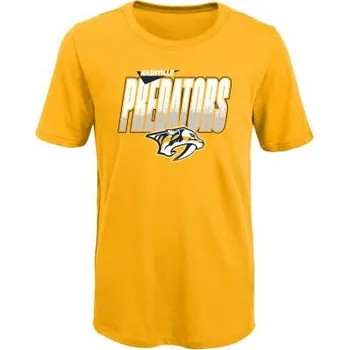 Chlapecké tričko Outerstuff Dětské tričko Nashville Predators NHL Frosty Center Ultra Velikost: Dětské M (10 - 12 let)