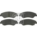 FEBI BILSTEIN Sada brzdových destiček, kotoučová brzda 16557