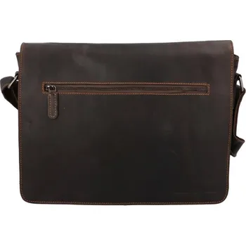 Greenwood Kožená taška přes rameno UNI DINGO hnědá