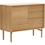 Dubová komoda Kave Home Lenon 105 x 45 cm