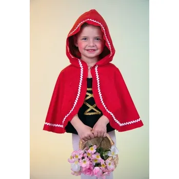 Karnevalový kostým Kapuce s pláštěm na Karkulku - dospělá