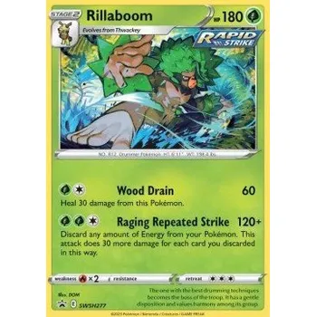 Volný čas Pokémon karta Rillaboom SWSH277