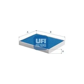 Ventilátor topení a klimatizace Filtr, vzduch v interiéru UFI 34.468.00