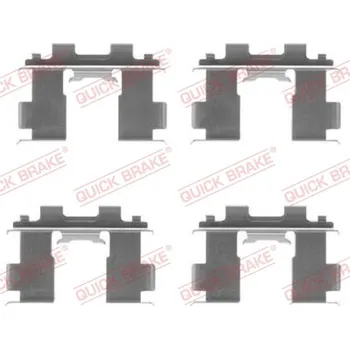 Brzdový komplet QUICK BRAKE Sada příslušenství, obložení kotoučové brzdy 109-1205