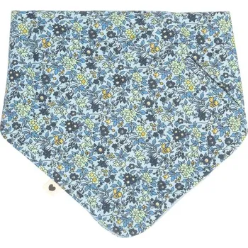 BIBS x LIBERTY slintáček z BIO bavlny Baby Blue