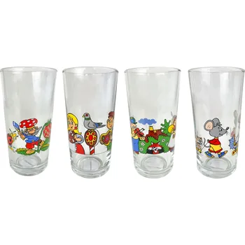 Sklenice sklen.260ml POHÁDKA vysoká dekor