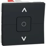 NU320854 Unica - Žaluziový jednopólový spínač 6A, 2M, Antracit