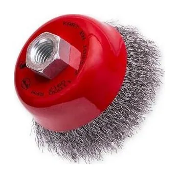 Brusný kartáč Hrnkové kartáče ocel vlnitá 0.25 75 xM14 b10 - KR1272002