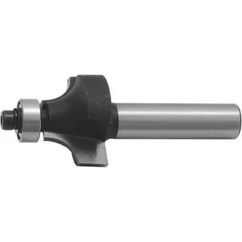 Fréza NÁSTROJE CZ Fréza zaoblovací vydutá 25,4/12,7mm 55/13,5 R6,3 s ložiskem 12,7mm 2z SK na dřevo - CZFD2B-ZDL25-13