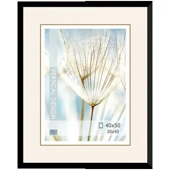 Rám na obraz Dřevěný rám černý Avon – 40x50cm (Dřevěný rám černý Avon – 40x50cm)