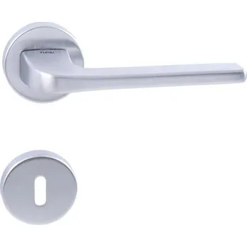 Dveřní kování TI - DARA - R 4007 klika/klika, rozety PZ OCS - Chrom broušený (96)