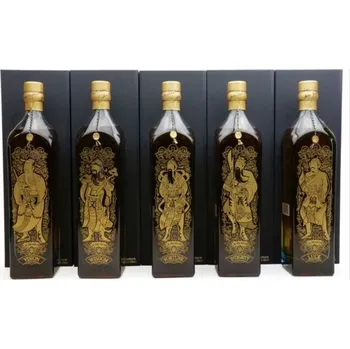 Whisky Johnnie Walker Blue Label Five Gods of Wealth 5×1l 40% GB L.E.