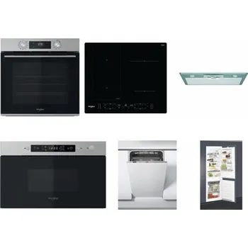 Domácí spotřebič WHIRLPOOL OMK58CU1SX + WHIRLPOOL WL B8160 NE + WHIRLPOOL AKR 650/1 IX + WHIRLPOOL MBNA910X + WHIRLPOOL WSIC 3M27 C + WHIRLPOOL ART 65031