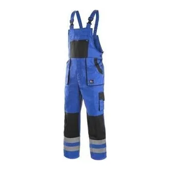 montérky Canis - CXS Zahradníky CXS LUXY BRIGHT, pánské, modro-černé, vel. 66 - CN-1030-028-411-66