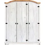 IDEA Nábytek s.r.o. Skříň 3-dveřová CORONA barevné provedení: Bílá