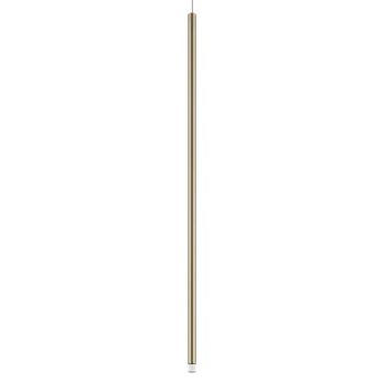 Lodes A-tube Nano Large cluster, champagne, závěsné svítidlo s čirým kabelem, 3W LED 3000K, 90cm