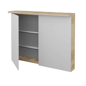 Koupelnový nábytek Dřevojas Dvoudveřová galerka ASTON GA2OE 100 - D15 Nebraska